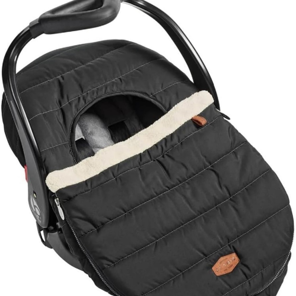 Black Infant Car Seat Cover